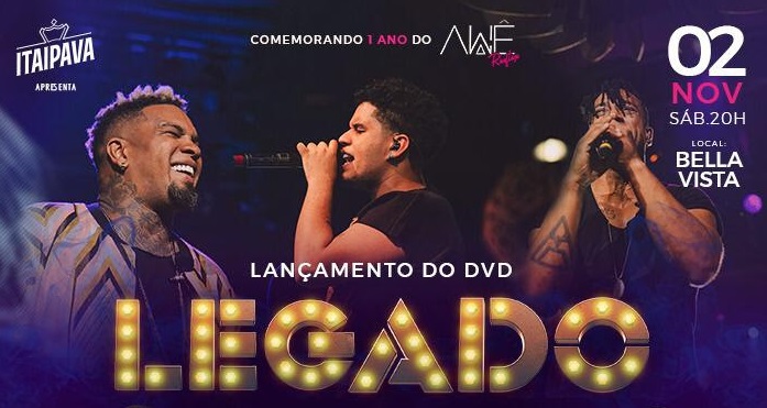 Gaab Rodriguinho Ah Mr Dan lançam o DVD Legado em BH Notícias